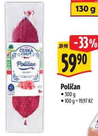 Poličan, 300 g