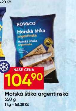NOWACO Mořská štika argentinská 650 g 
