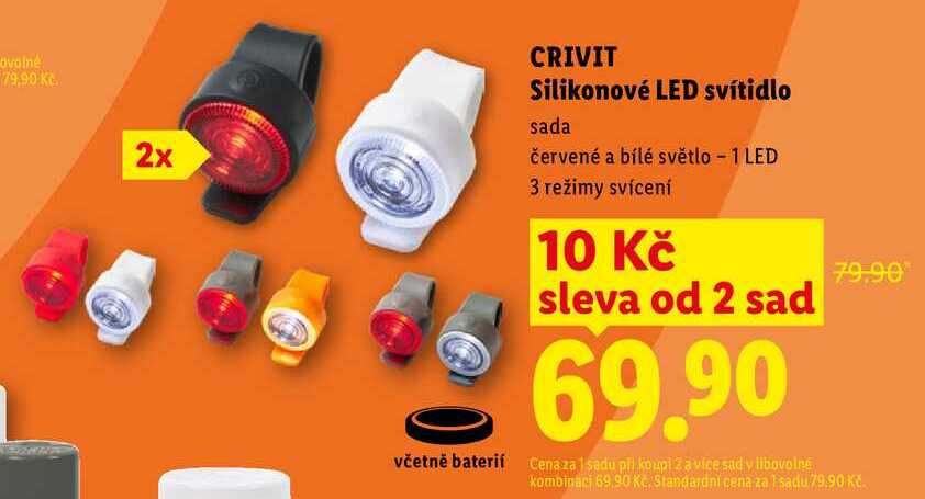 CRIVIT Silikonové LED svítidlo 