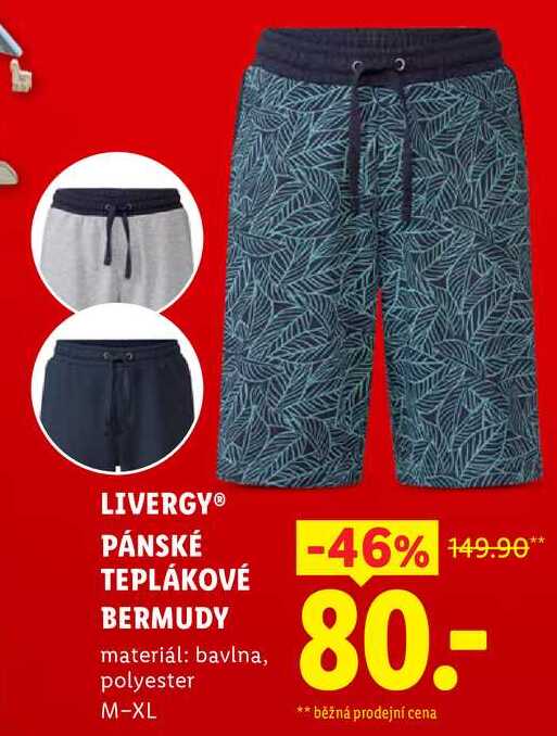 LIVERGYⓇ PÁNSKÉ TEPLÁKOVÉ BERMUDY