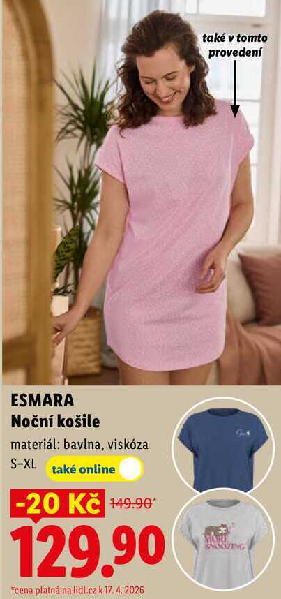 ESMARA Noční košile 