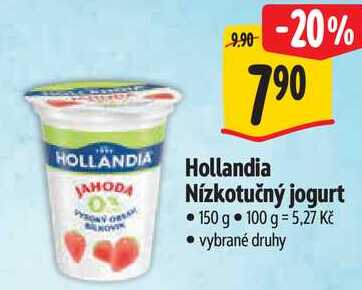 Hollandia Nízkotučný jogurt, 150 g