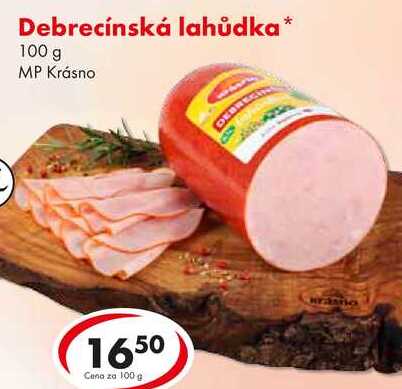 Debrecínská lahůdka, 100 g   