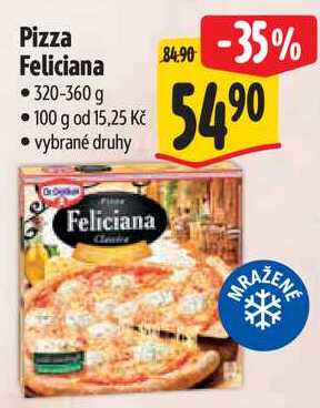 Pizza Feliciana, 320-360 g