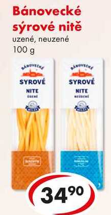 Bánovecké sýrové nitě, 100 g 
