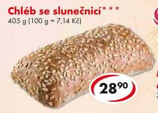 Chléb se slunečnicí, 405 g 
