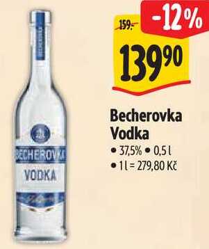 Becherovka Vodka, 0,5 l v akci