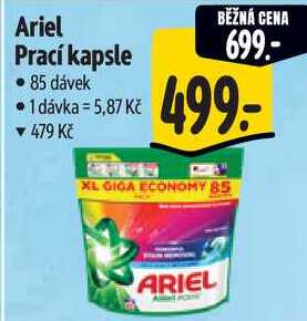 Ariel Prací kapsle, 85 dávek 