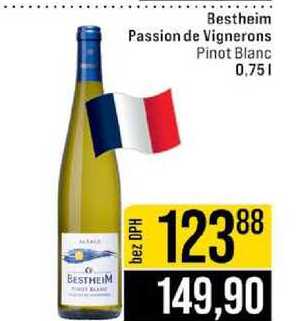 Bestheim Passion de Vignerons Pinot Blanc 0,75l