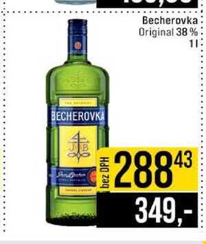 Becherovka Original 38% 1l