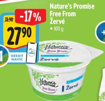 Nature's Promise Free From Žervé, 100g 