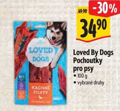 Loved By Dogs Pochoutky pro psy, 100 g 