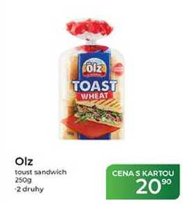 Olz toust sandwich 250g 