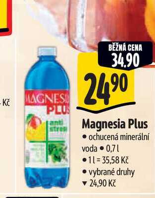  Magnesia Plus ochucená minerální voda 0,7 l