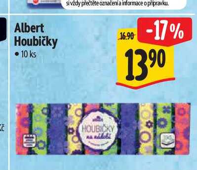 Albert Houbičky 10 ks 