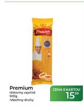 Premium těstoviny vaječné 500g  