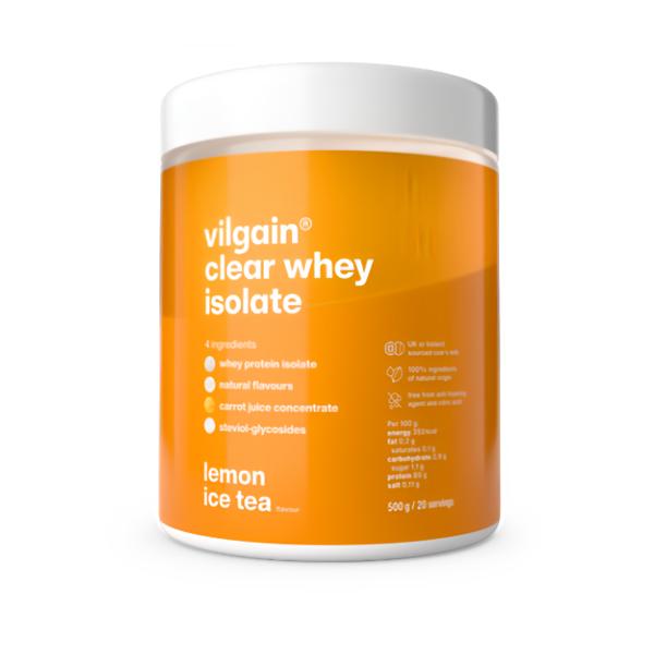 Vilgain Clear Whey Isolate Lemon ice tea