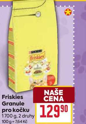 Friskies Granule pro kočku 1700 g