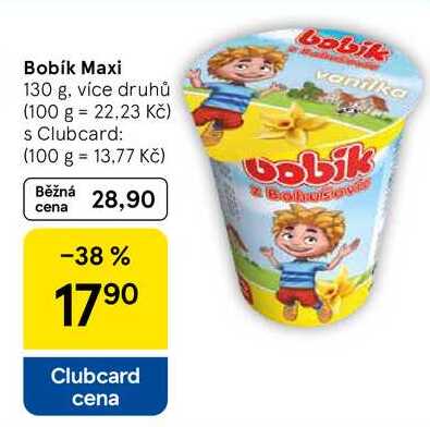 Bobík Maxi, 130 g, více druhů 