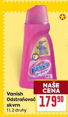 Vanish Odstraňovač skvrn 1l