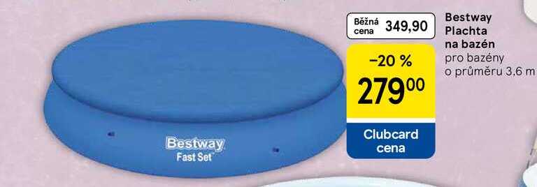 Bestway Plachta na bazén, pro bazény o průměru 3,6 m 