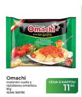 Omachi Instantní nudle rajčatovou omáčkou 91g 
