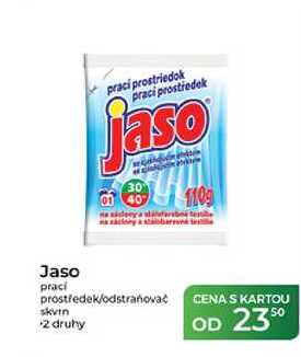 Jaso praci prostředek/odstraňovač skvrn