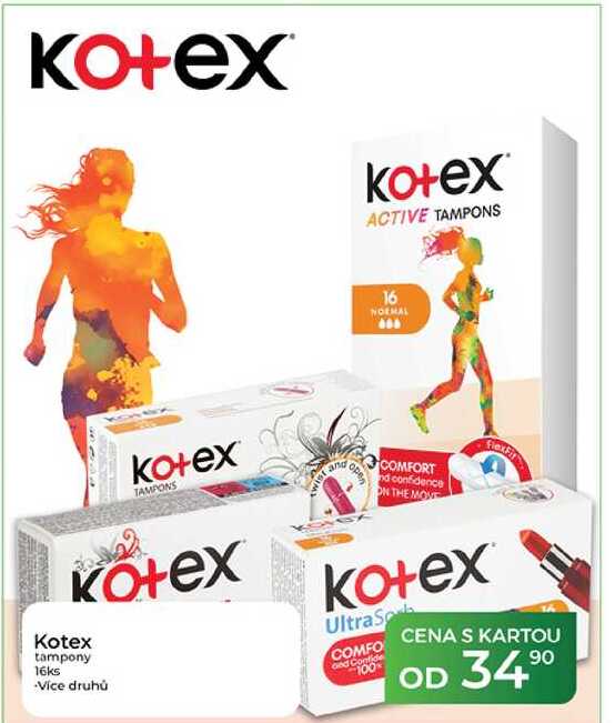 Kotex tampony 16ks  