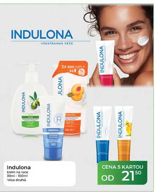 Indulona krém na ruce 30ml-100ml 