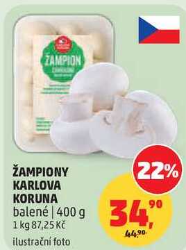 ŽAMPIONY KARLOVA KORUNA balené, 400 g  