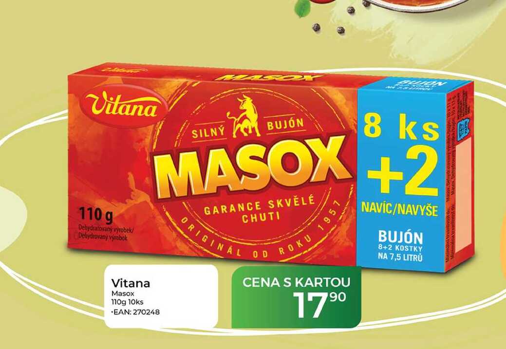 Vitana Masox 110g 10ks  