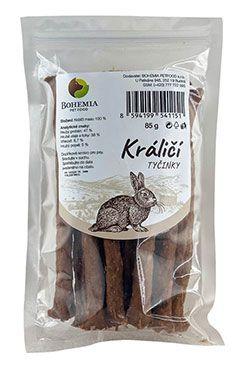 Bohemia tyčinky králičí 85g