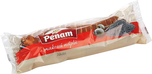 Závin makový balený