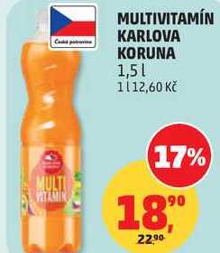 MULTIVITAMÍN KARLOVA KORUNA, 1,5 l