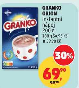 GRANKO ORION instantní, 200 g