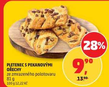 PLETENEC S PEKANOVÝMI OŘECHY, 81 g