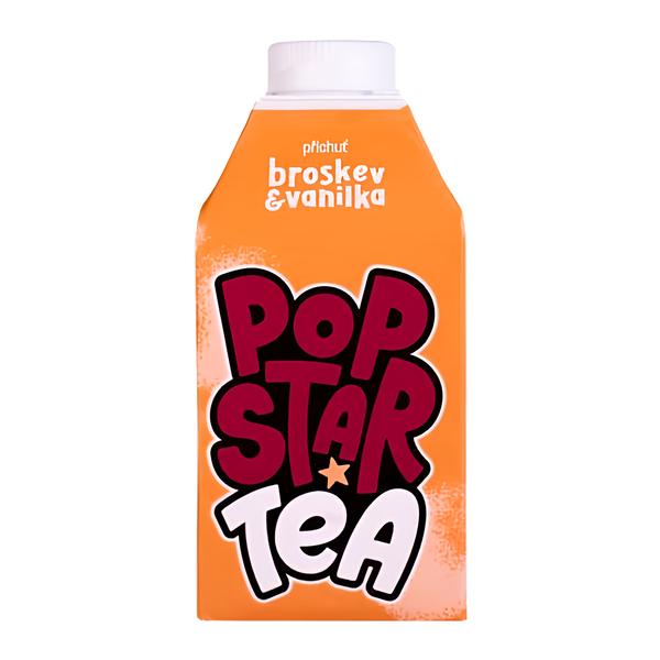 Popstar Tea ledový čaj s příchutí broskve a vanilky