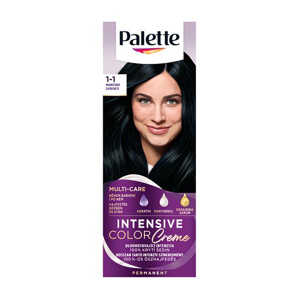 Schwarzkopf Palette Intensive Color Creme permanentní barva na vlasy 1-1 Modročerný