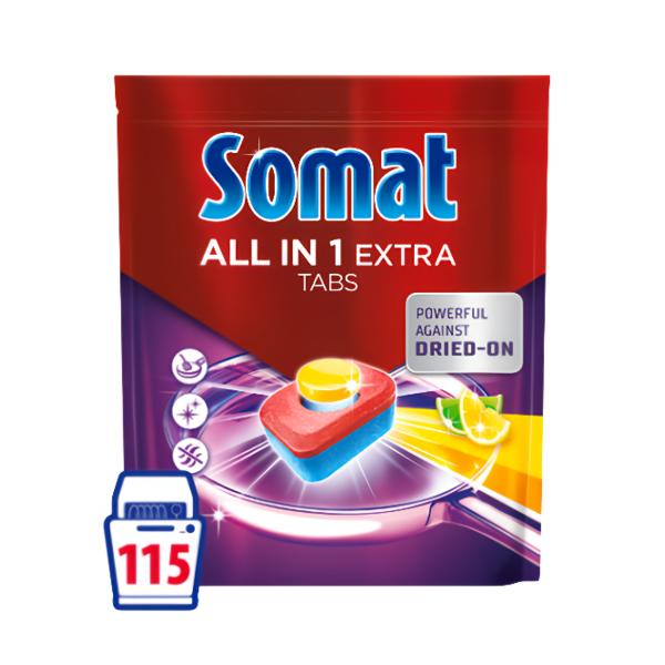 Somat All in 1 Extra Lemon & Lime tablety do myčky