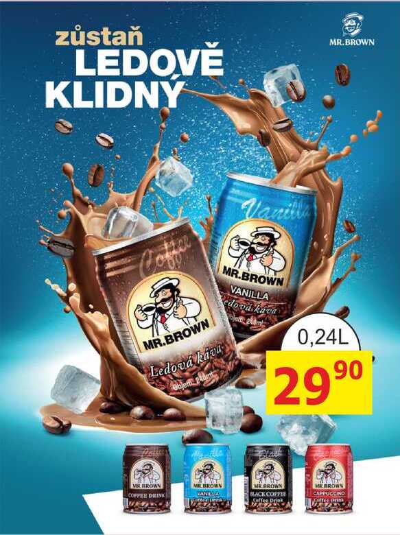 Mr. Brown Ledová káva 240ml