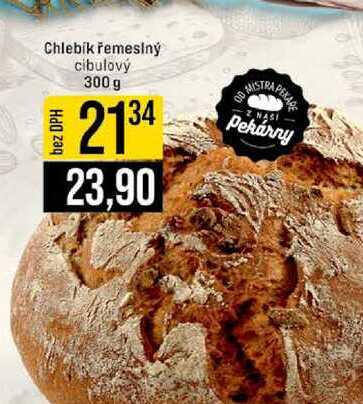Chlebík řemeslný cibulový 300 g 