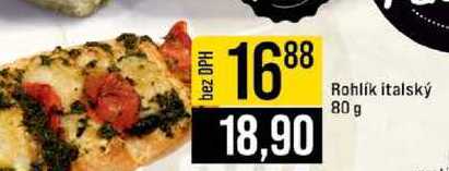Rohlík italský 80 g 