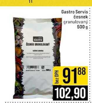 Gastro Servis česnek granulovaný 500 g