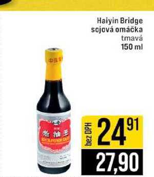 Haiyin Bridge sojová omáčka tmavá 150 ml