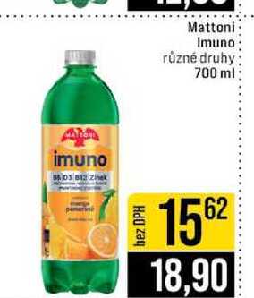 Mattoni Imuno různé druhy 700 ml 
