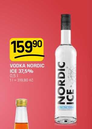 VODKA NORDIC ICE 37,5% 0.5l