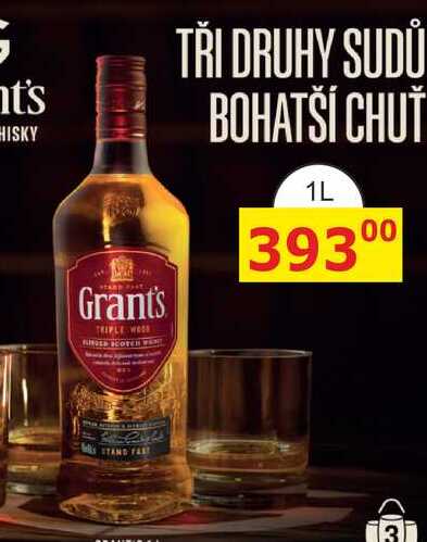Grant's TRIPLE WOOD 1L