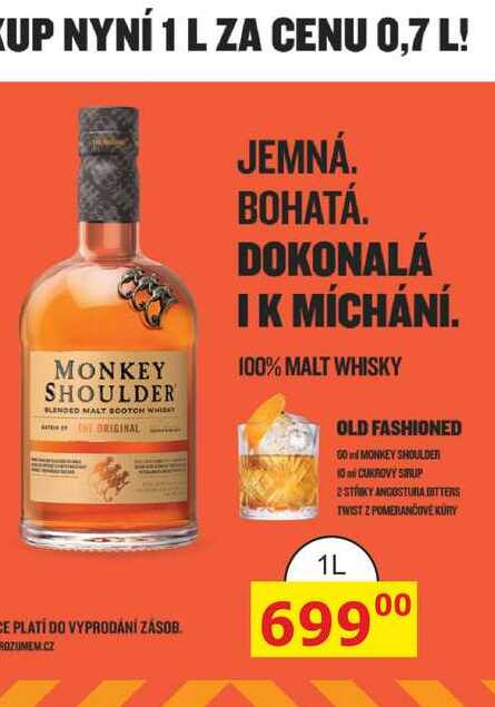 MONKEY SHOULDER Whiskey 1l
