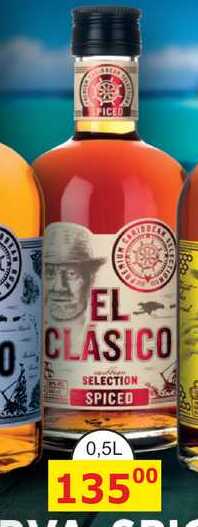 El Clásico Spiced 0,5l 30%