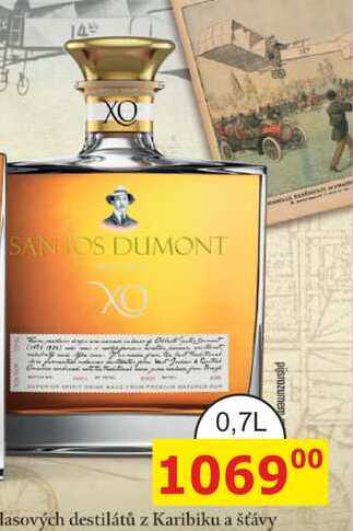 SANTOS DUMONT XO RUM 0,7L